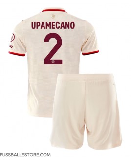 Günstige Bayern Munich Dayot Upamecano #2 3rd trikot Kinder 2024-25 Kurzarm (+ Kurze Hosen)